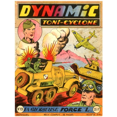 Dynamic - Toni-Cyclone vol. 3 contenant les n° 13 à 18 -