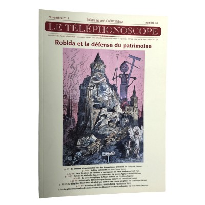 copy of Le téléphonoscope N°1 - Robida à ses débuts