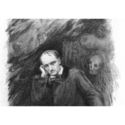  Les Fleurs du mal - Baudelaire, Charles, Rochegrosse,  Georges-Antoine, Pierrat, Emmanuel - Livres