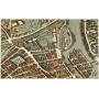 Plan de Paris dit Plan de Turgot 1734-39 en couleurs au format original