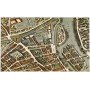 Map of Paris known as the Plan de Turgot, 1734-39, in color, in its original format