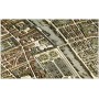 Map of Paris known as the Plan de Turgot, 1734-39, in color, in its original format